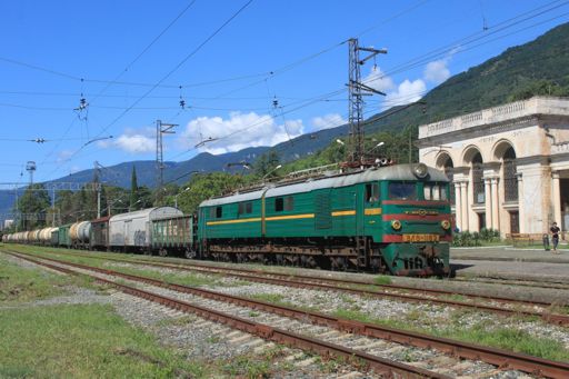 железнодорожная станция Абхазии