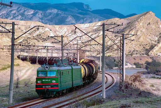 железная дорога Азербайджана